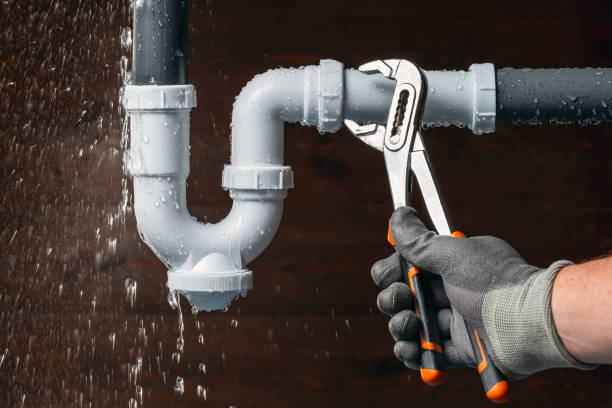 Professional Plumbing technician working in New York Mills, MN